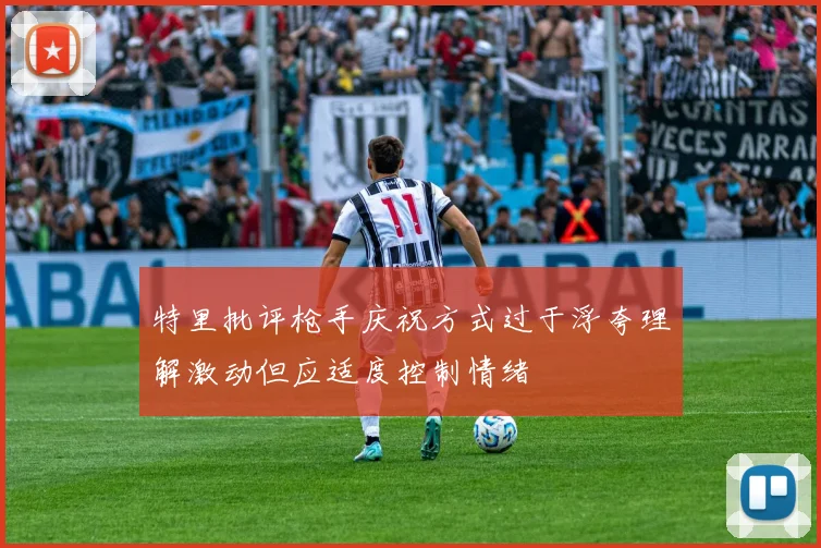 特里批评枪手庆祝方式过于浮夸理解激动但应适度控制情绪